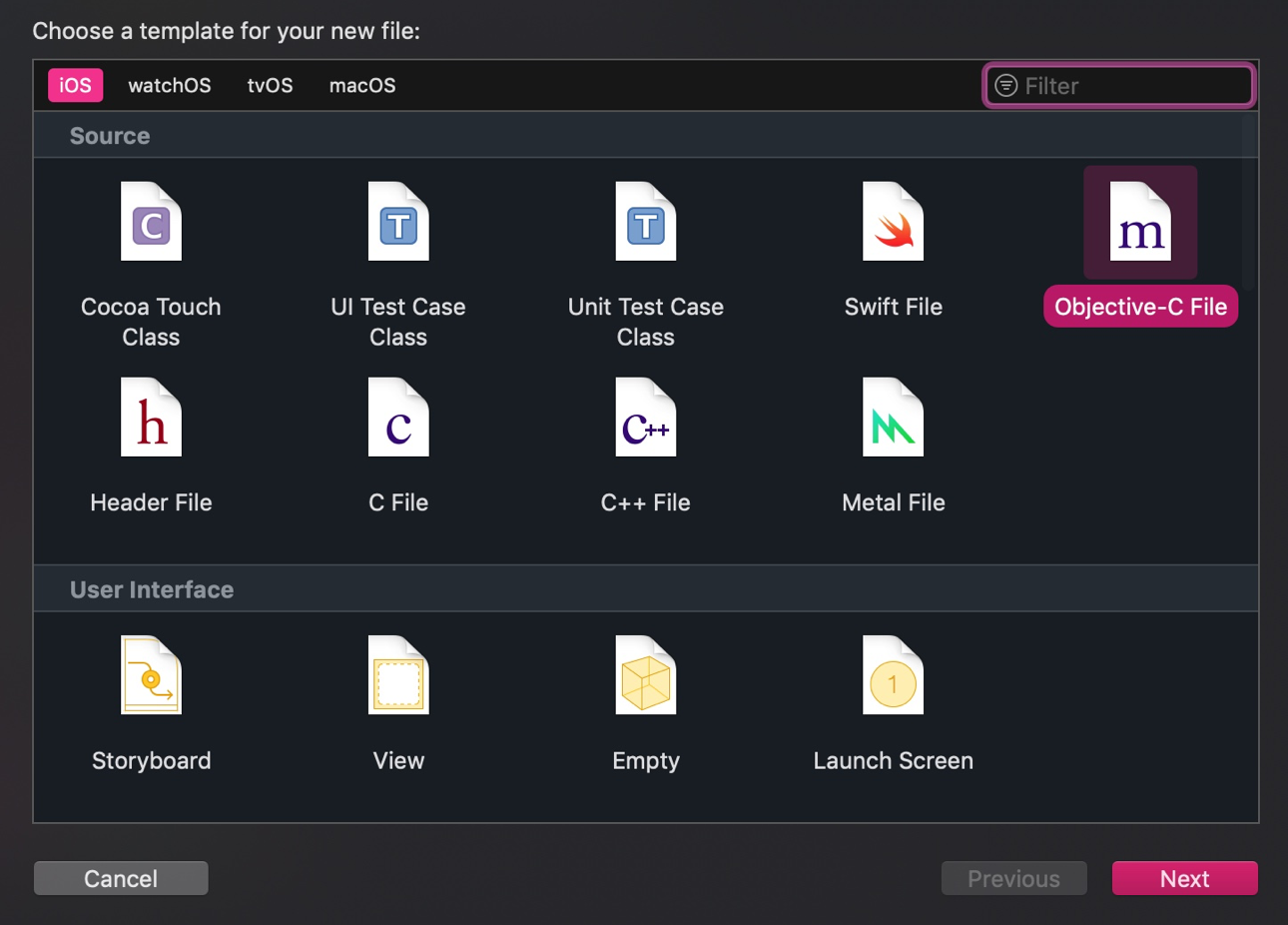 Creating a category in Xcode